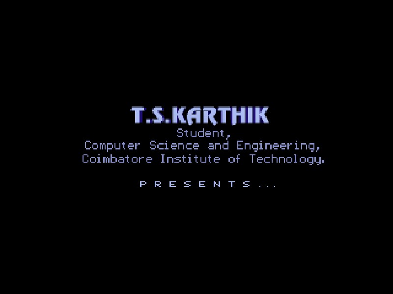 Indian Commander in Robot Confrontation