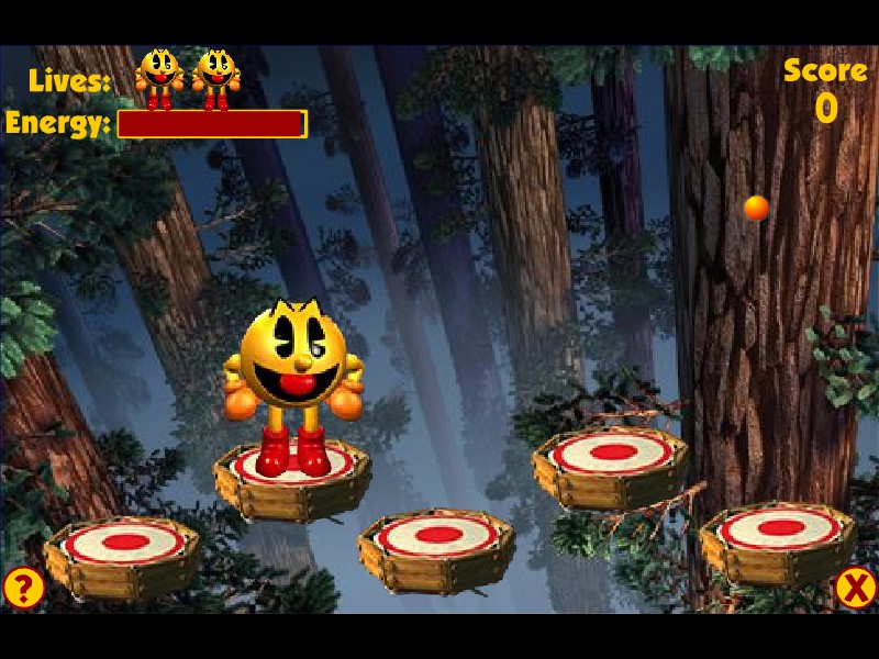 Pac Man Tree Top Token Game